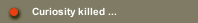 Curiosity killed ...