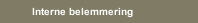 Interne belemmering